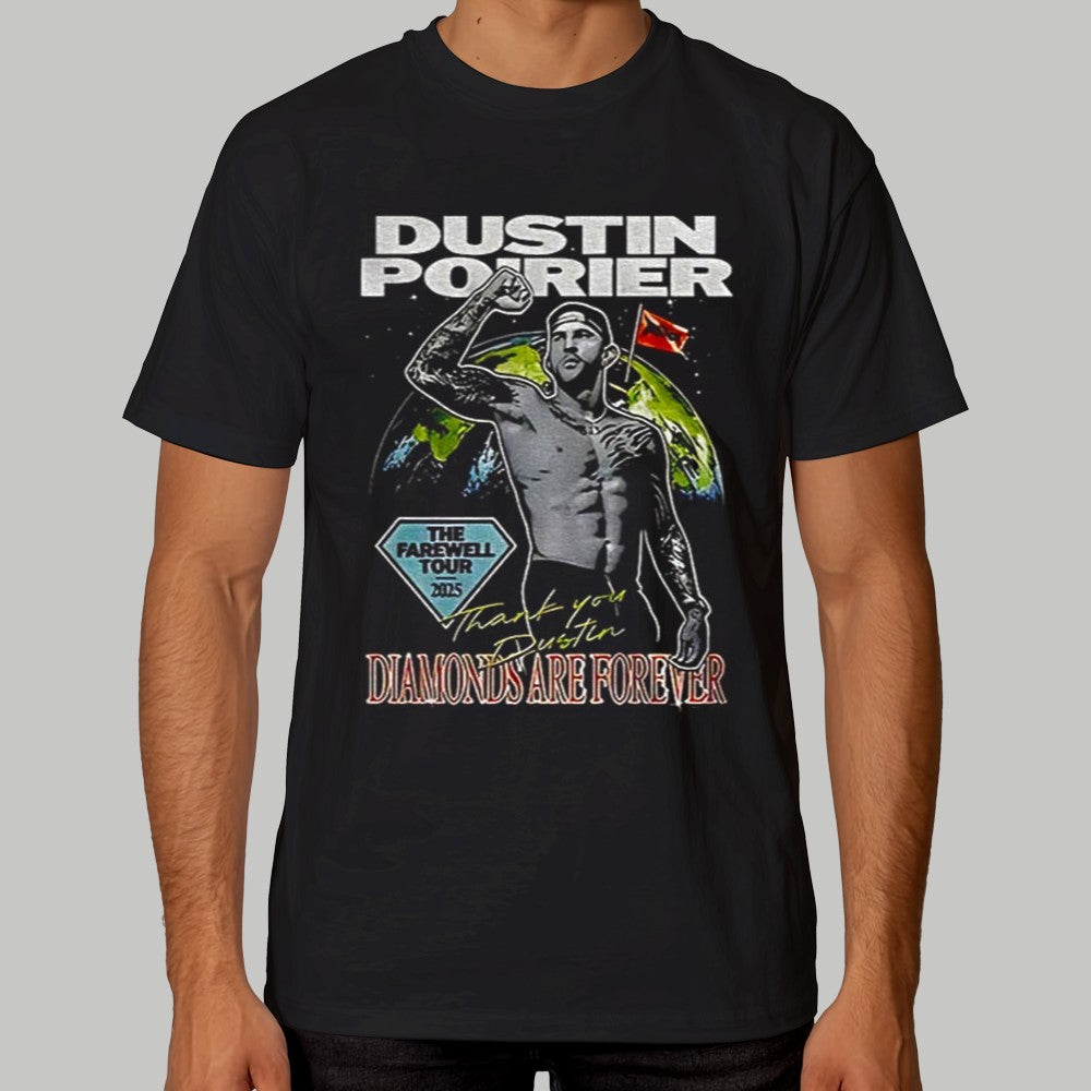 Dustin Poirier The Farewell Tour Diamonds Are Forever Shirt - Clothingus Diamond
