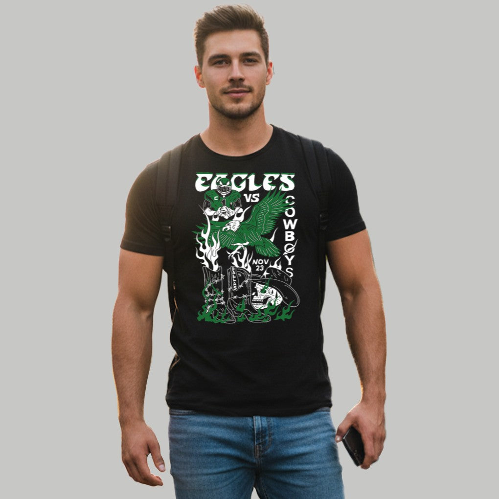 Eagles Showdown In Dallas Shirt - Clothingus Diamond