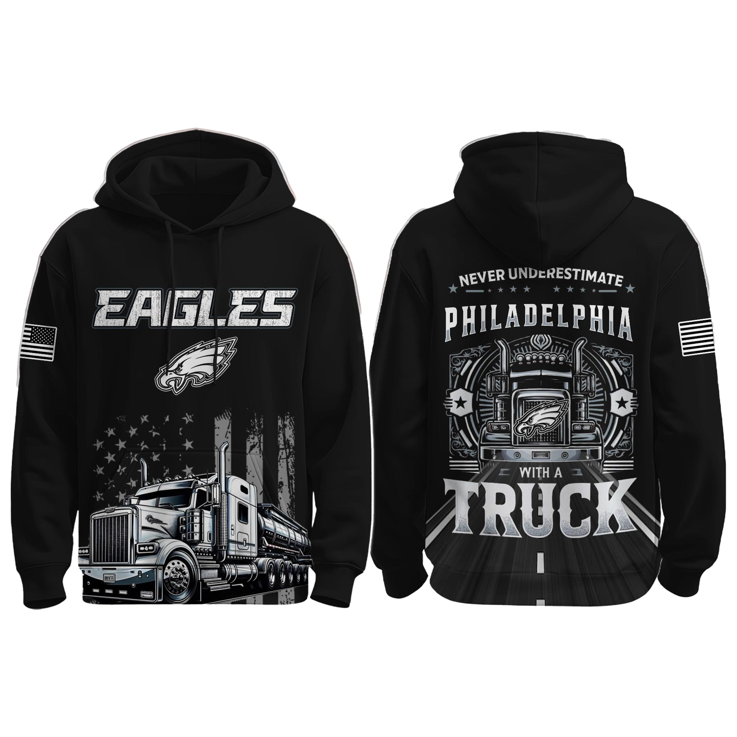Eagles Truck Driver Appreciation Night Game 2025 Hoodie