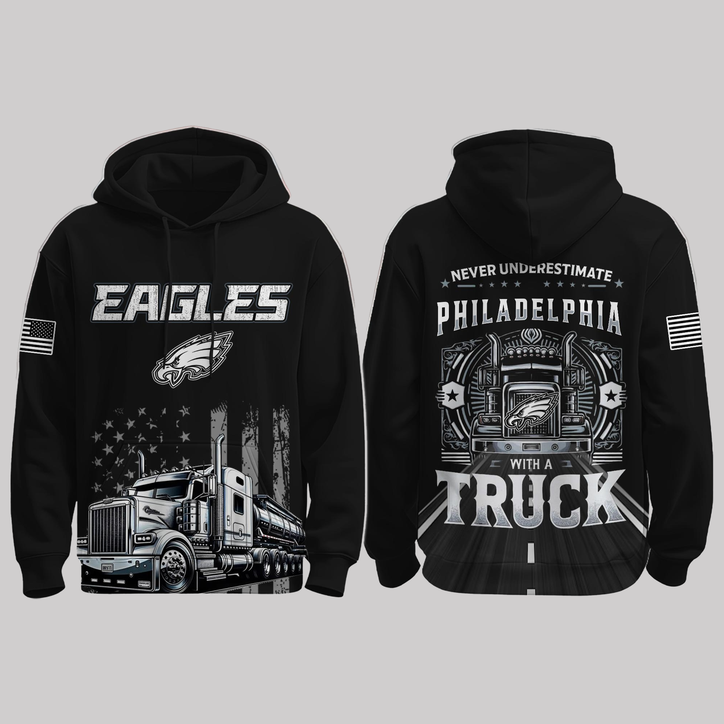 Eagles Truck Driver Appreciation Night Game 2025 Hoodie