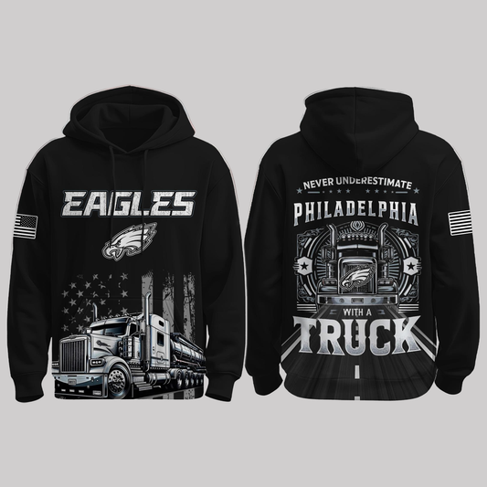 Eagles Truck Driver Appreciation Night Game 2025 Hoodie