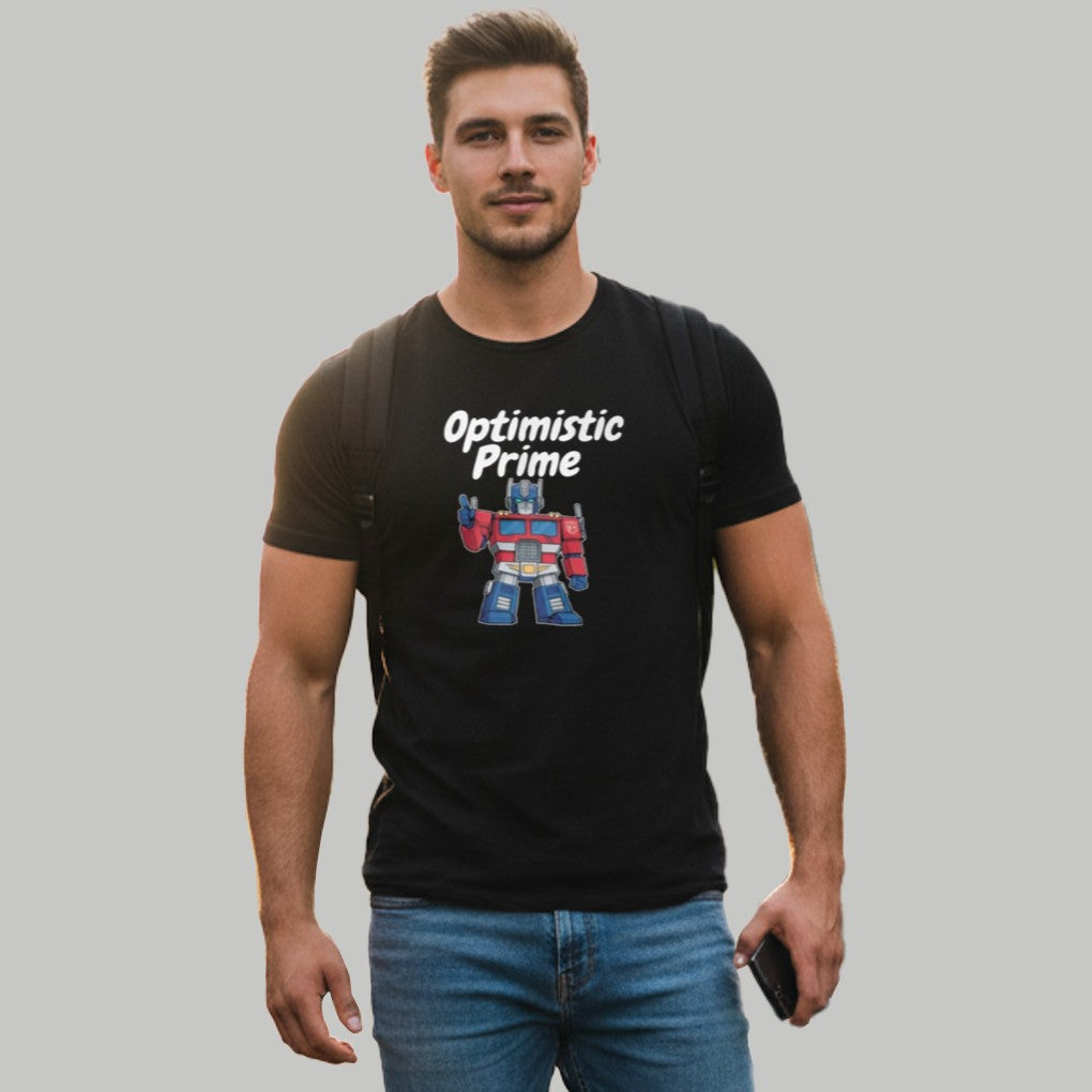 Elon Musk Optimistic Prime Shirt Clothingus Diamond