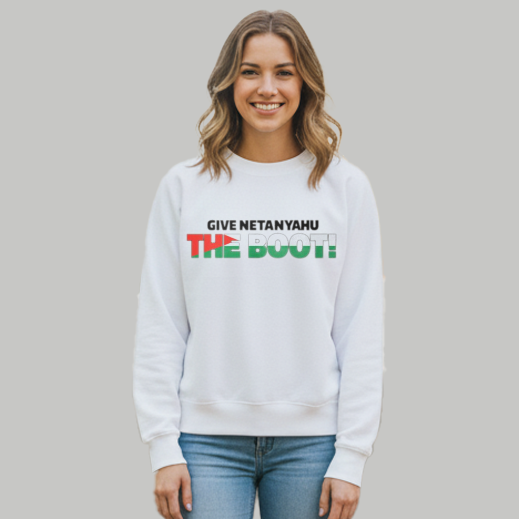 Eric Cantona  Give Netanyahu The Boot Free Palestine Shirt - Clothingus Diamond