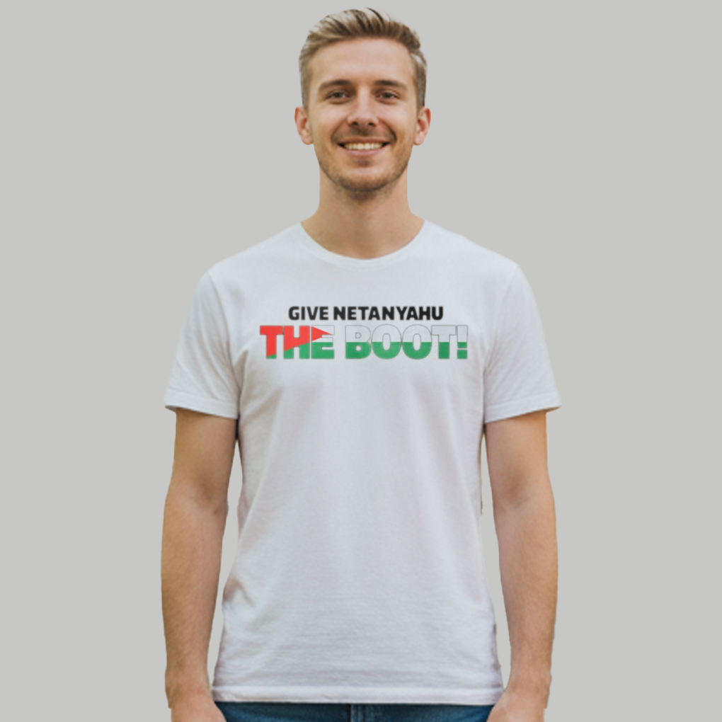 Eric Cantona  Give Netanyahu The Boot Free Palestine Shirt - Clothingus Diamond