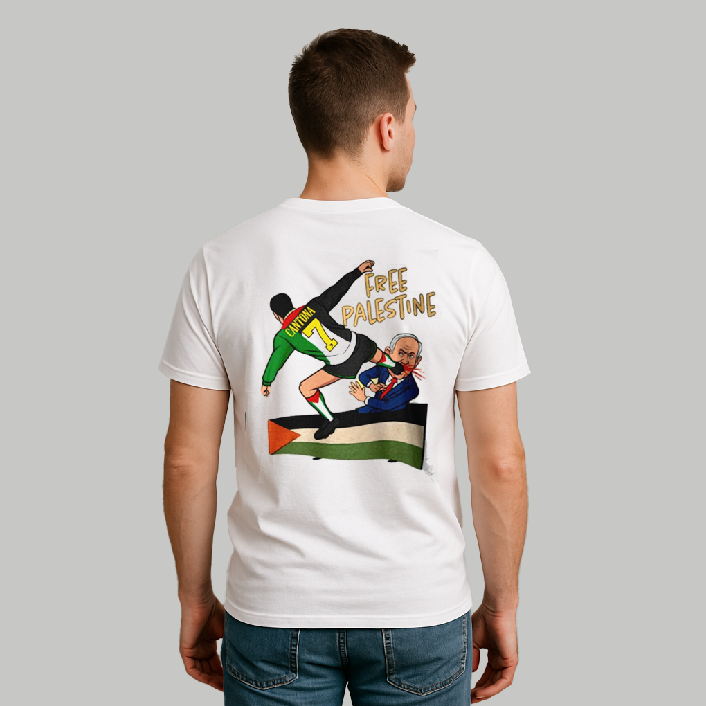 Eric Cantona  Give Netanyahu The Boot Free Palestine Shirt - Clothingus Diamond