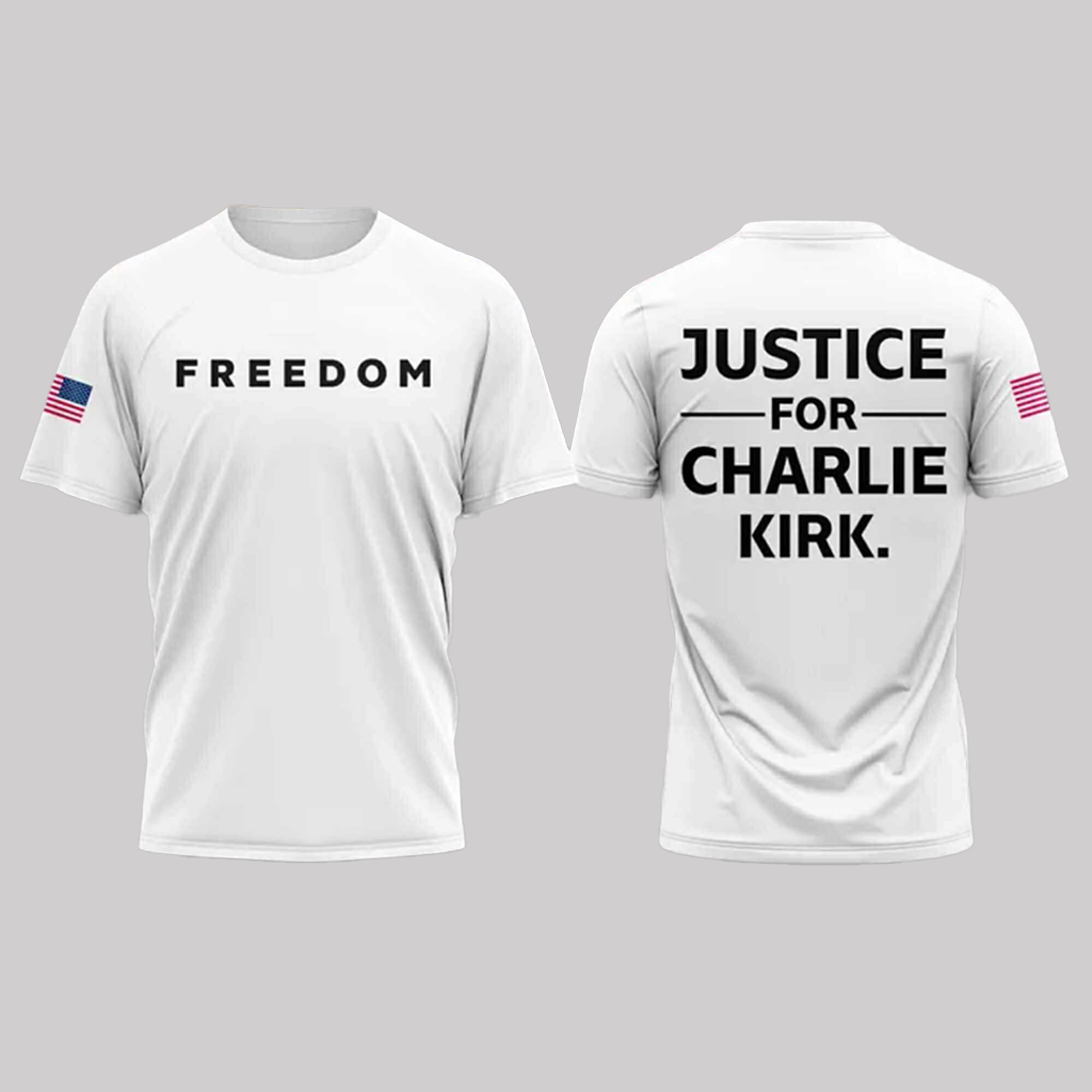 FREEDOM Justice for Charlie Kirk Shirt - Clothingus Diamond