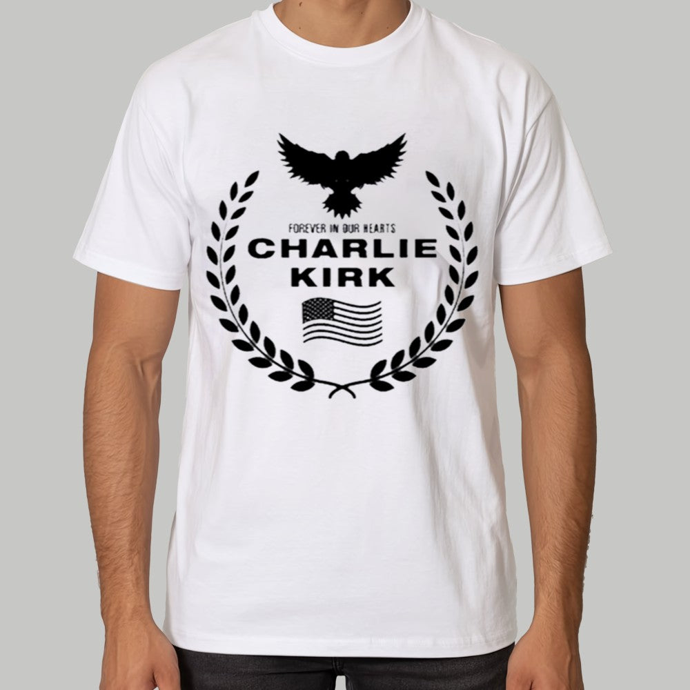 Forever Our Hearts Charlie kirk Shirt - Clothingus Diamond