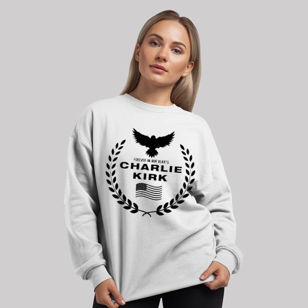 Forever Our Hearts Charlie kirk Shirt - Clothingus Diamond