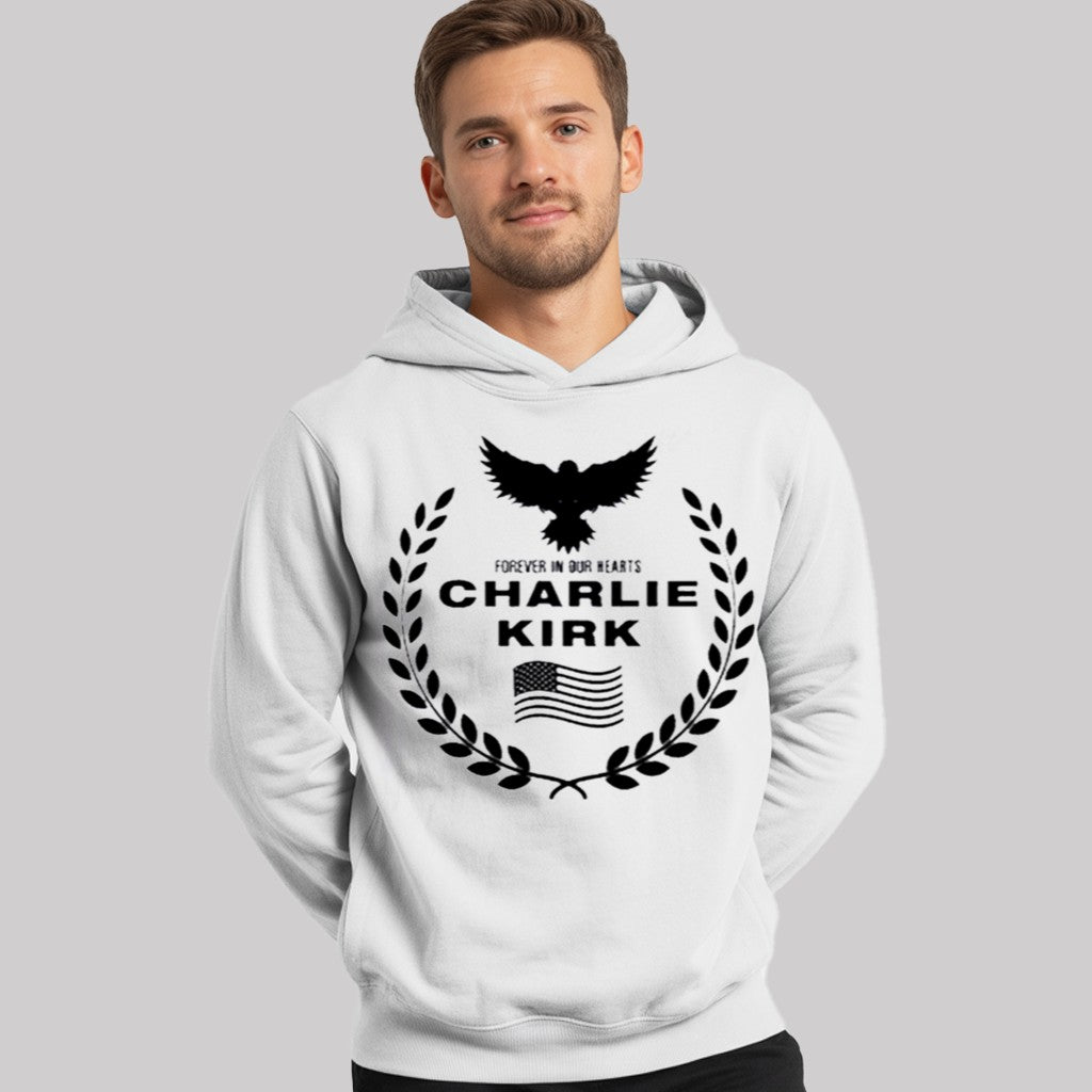 Forever Our Hearts Charlie kirk Shirt - Clothingus Diamond