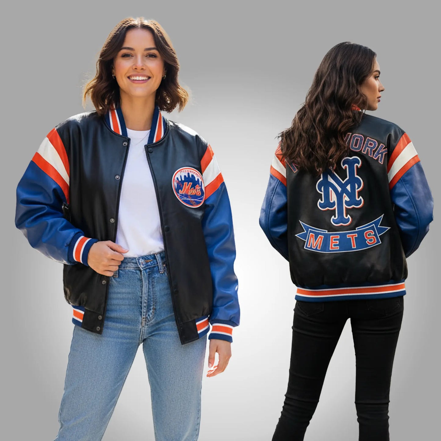 Frank New York Mets Jacket Clothingus Diamond