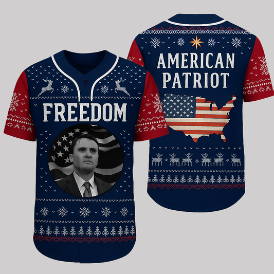 Freedom American Patriot Charlie Kirk Jersey