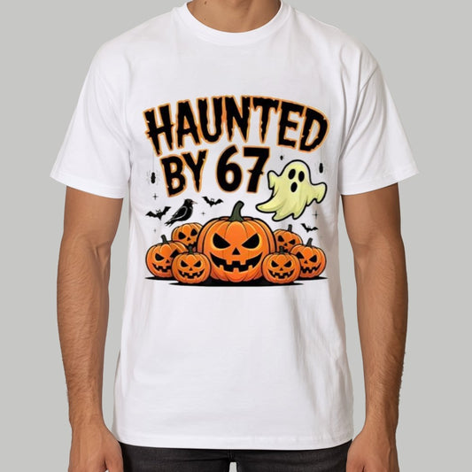 Funny Haunted By 67 Halloween Costume Shirt