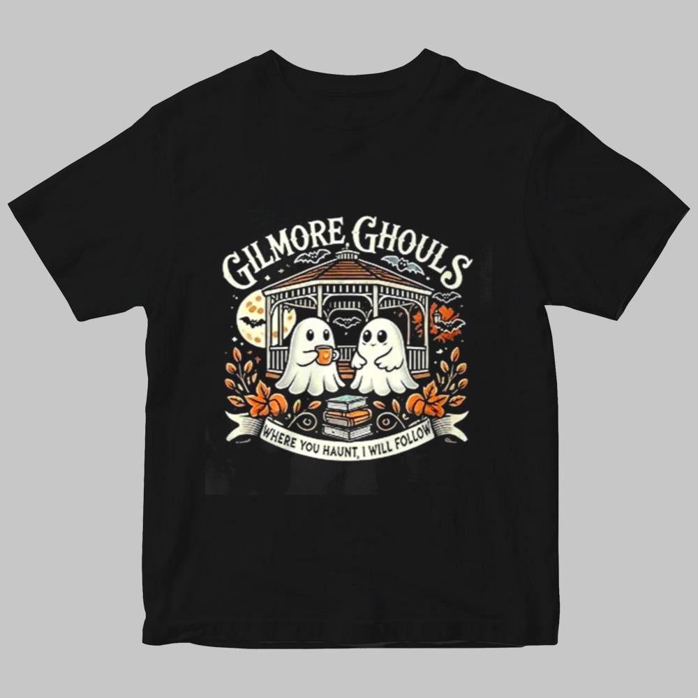 Gilmore Ghouls Where You Haunt I Will Follow Shirt 2025 - Clothingus Diamond