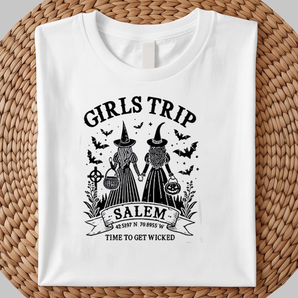 Girls Trip Salem Time To Get Wicked Shirt Hallowen 2025 - Clothingus Diamond