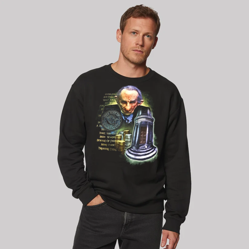 Goblin Gringotts Bank Harry Potter Shirt - Clothingus Diamond