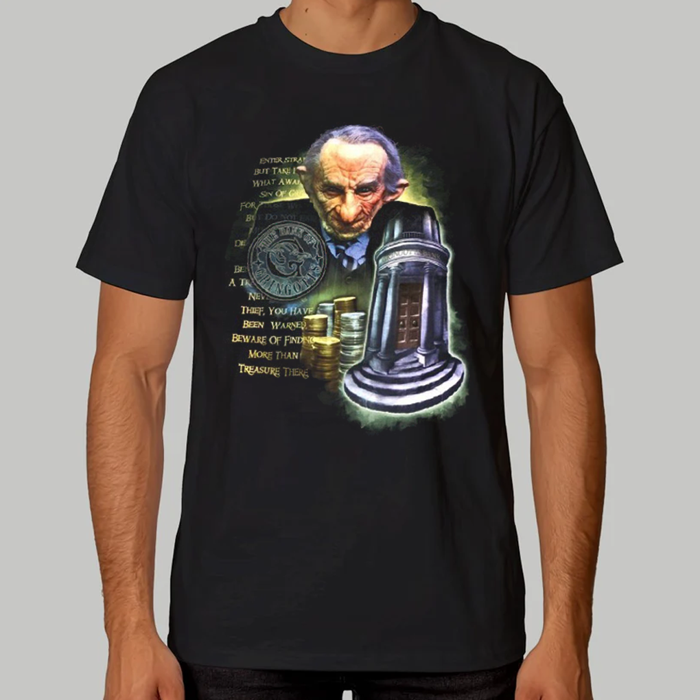 Goblin Gringotts Bank Harry Potter Shirt - Clothingus Diamond