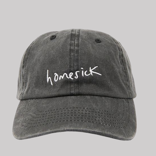Gracie Abrams Homesick Washed Black Dad Hat 2025