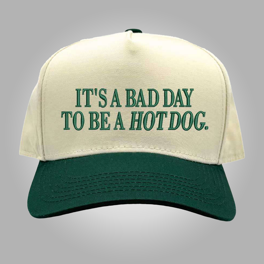 Green Light With Chris Long It's A Bad Day To Be A Hot Dog Hat - Clothingus Diamond