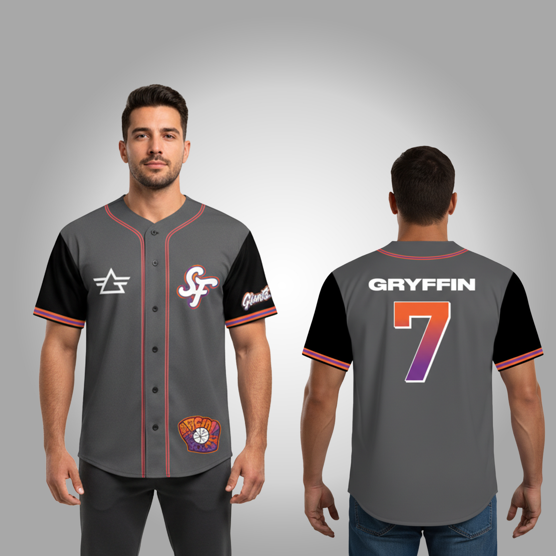 Gryffin San Francisco Giants Gryffin Night Jersey Clothingus Diamond