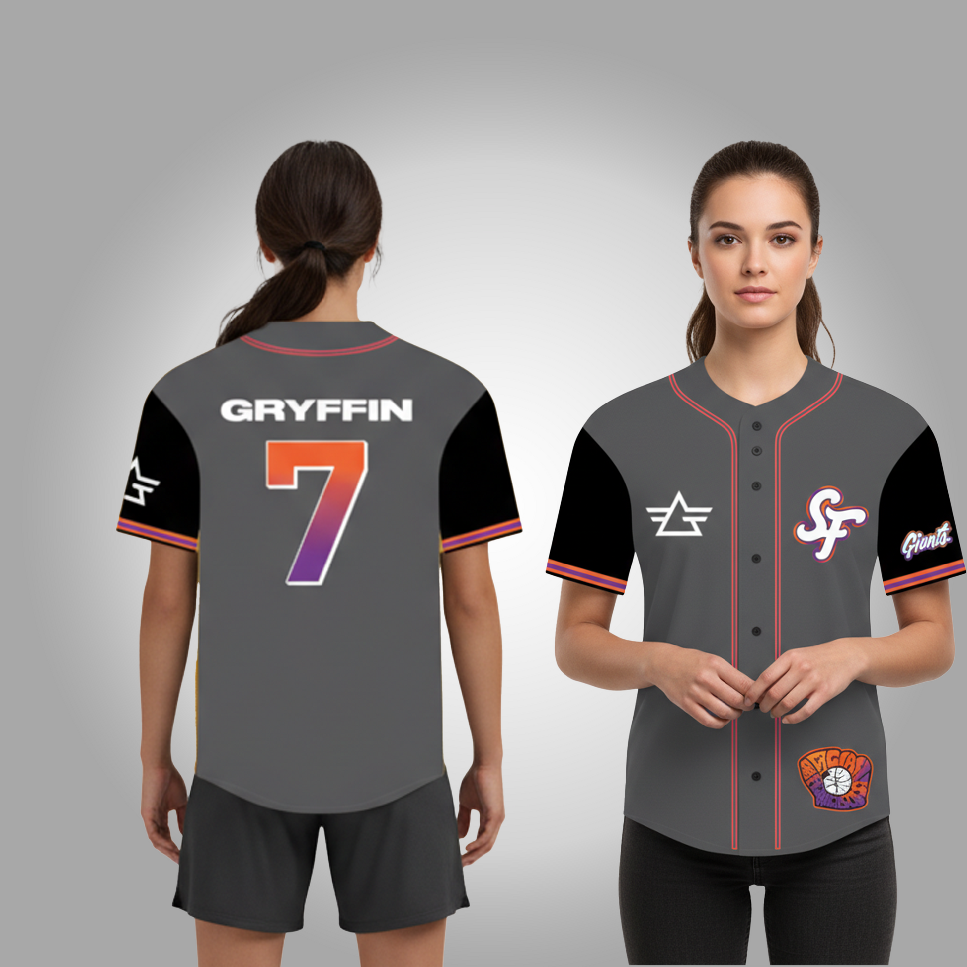 Gryffin San Francisco Giants Gryffin Night Jersey Clothingus Diamond