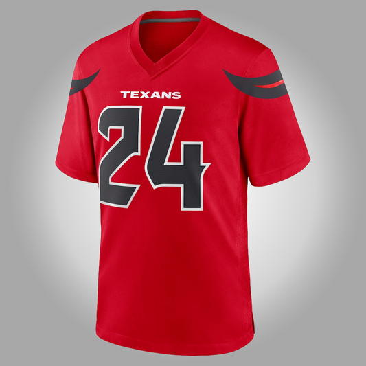 Houston Texans Battle Red Y Sting Jersey - Clothingus Diamond
