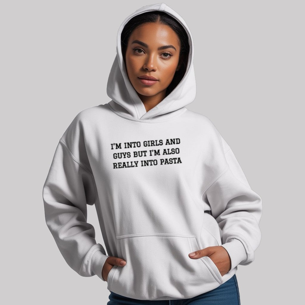 I'm Into Girls And Guys But I'm Also Really Into Pasta Shirt Clothingus Diamond