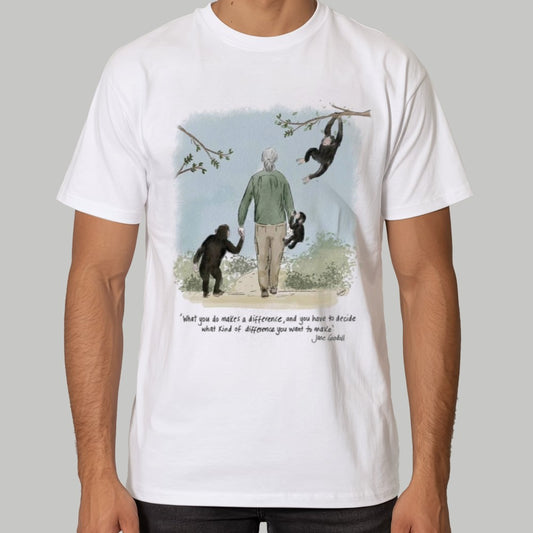 Inspirational Jane Goodall Chimpanzee Shirt