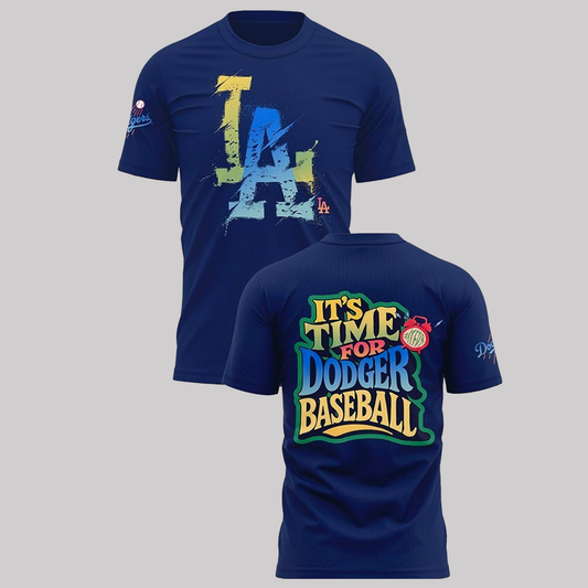 Its Time For La Dodgers Baseball Shirt