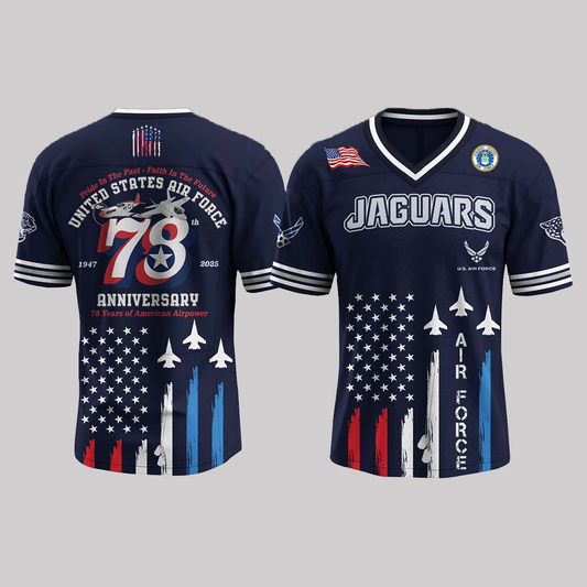 Jacksonville Jaguars Football x U.S. Air Force Birthday Jersey