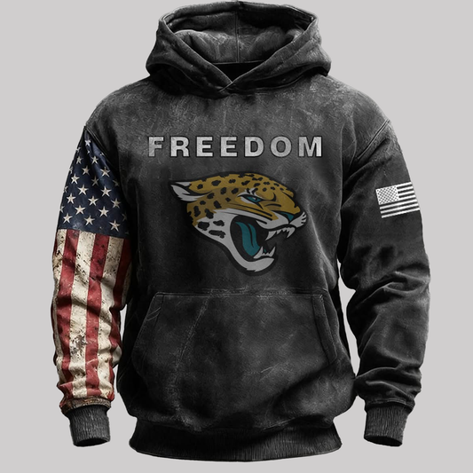 Jacksonville Jaguars Freedom Charlie Kirk USA 2025 Hoodie