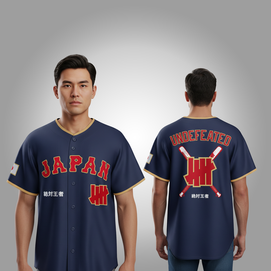 Japan Undefeated X World Baseball Jersey Clothingus Diamond
