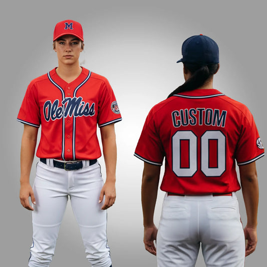 Jaxson Dart Ole Miss Fiesta Bowl Baseball Jersey Clothingus Diamond