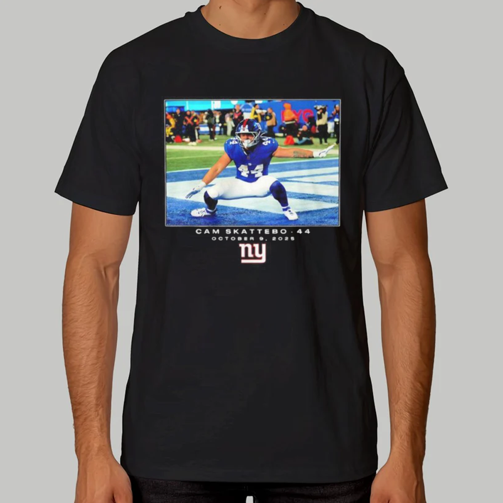 John Michael Schmitz Cam Skattebo 44 October 2025 Ny Shirt - Clothingus Diamond