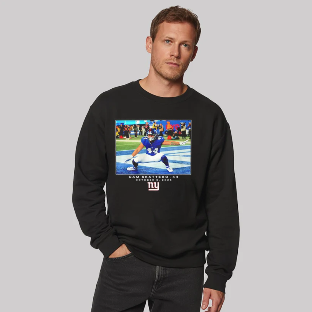 John Michael Schmitz Cam Skattebo 44 October 2025 Ny Shirt - Clothingus Diamond