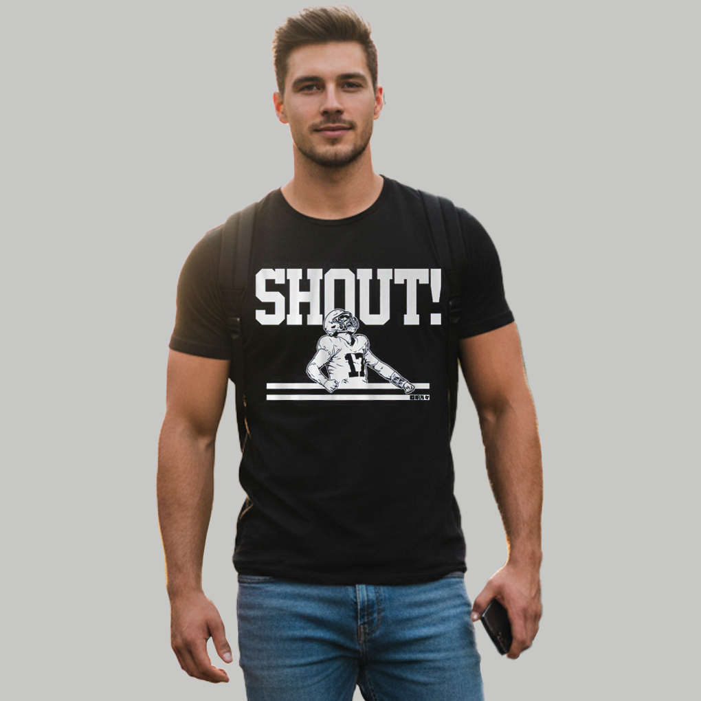 Josh Allen Shout Buffalo Football Shirt - Clothingus Diamond