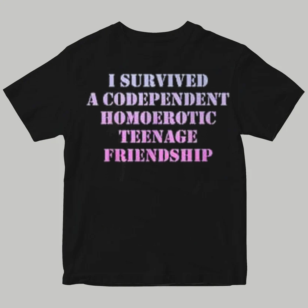 Josh O'Connor I Survived A Codependent Homoerotic teenage Friendship Shirt - Clothingus Diamond