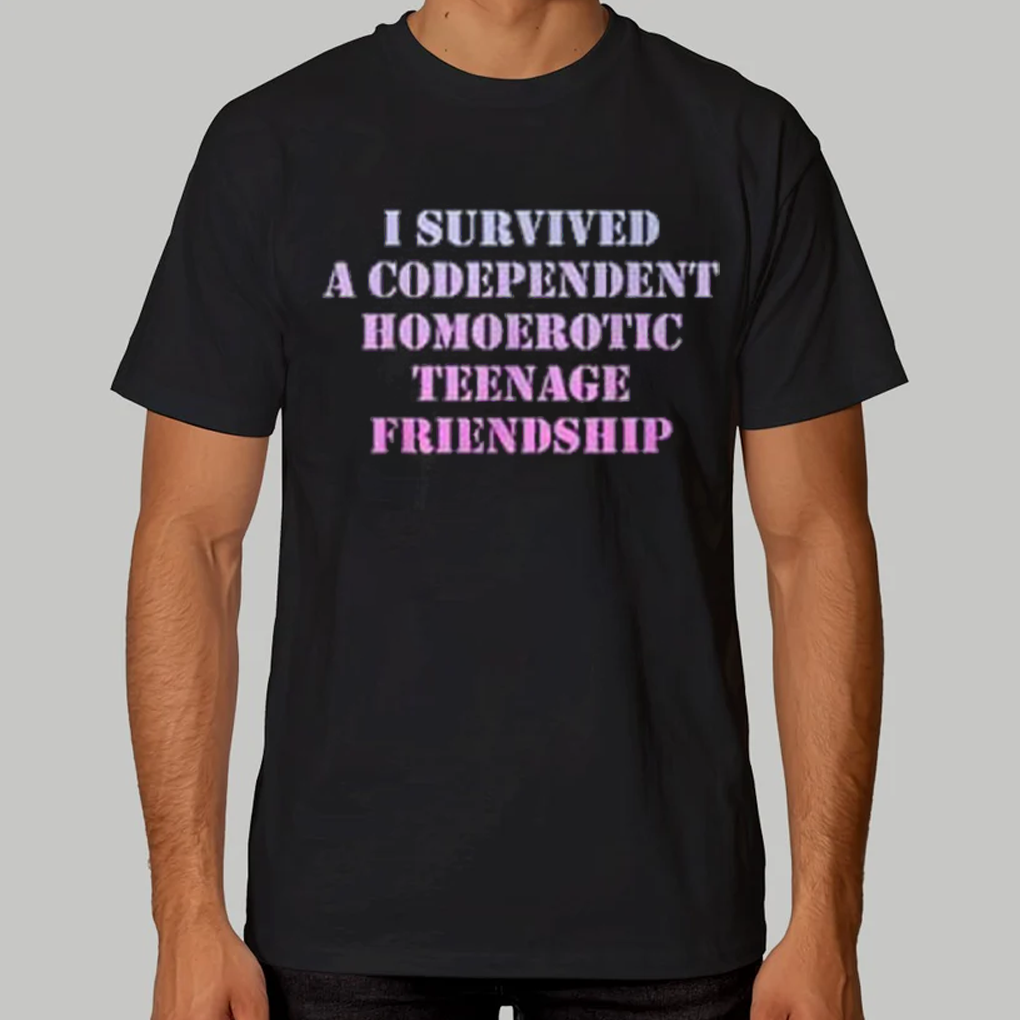 Josh O'Connor I Survived A Codependent Homoerotic teenage Friendship Shirt - Clothingus Diamond
