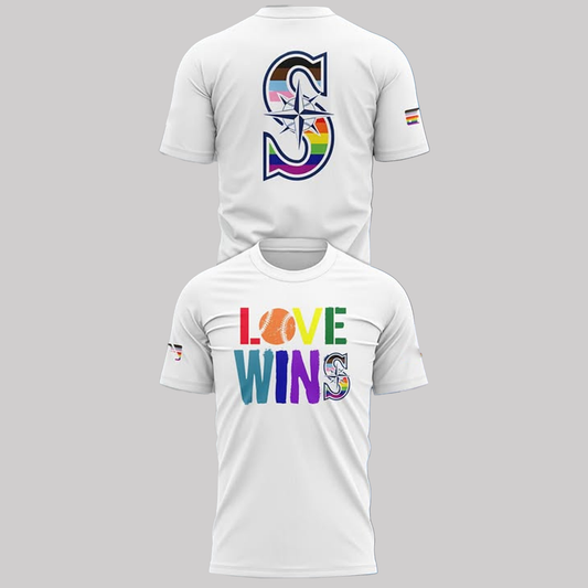 Julio Rodríguez Seattle Mariners Love Wins Shirt