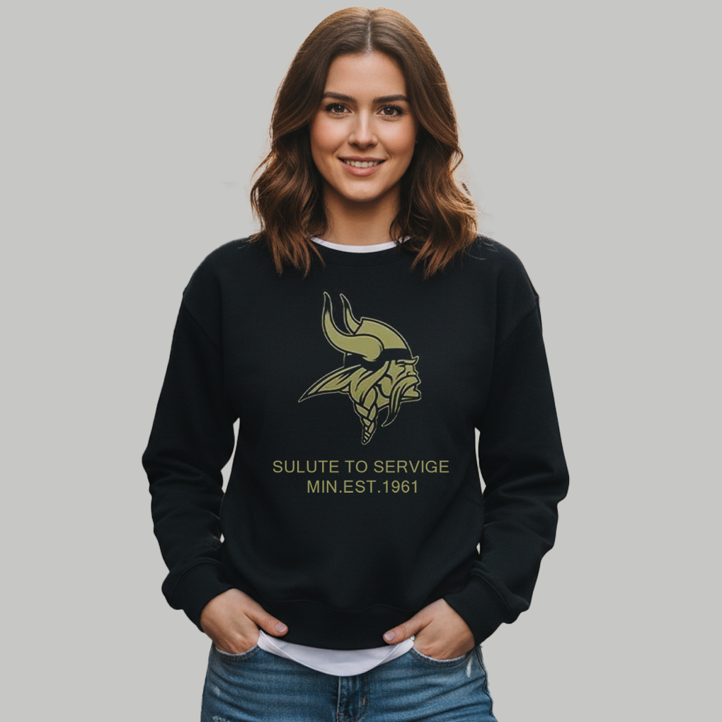 Kevvin O'connell Vikings Salute To Service In Est 1961 Shirt - Clothingus Diamond