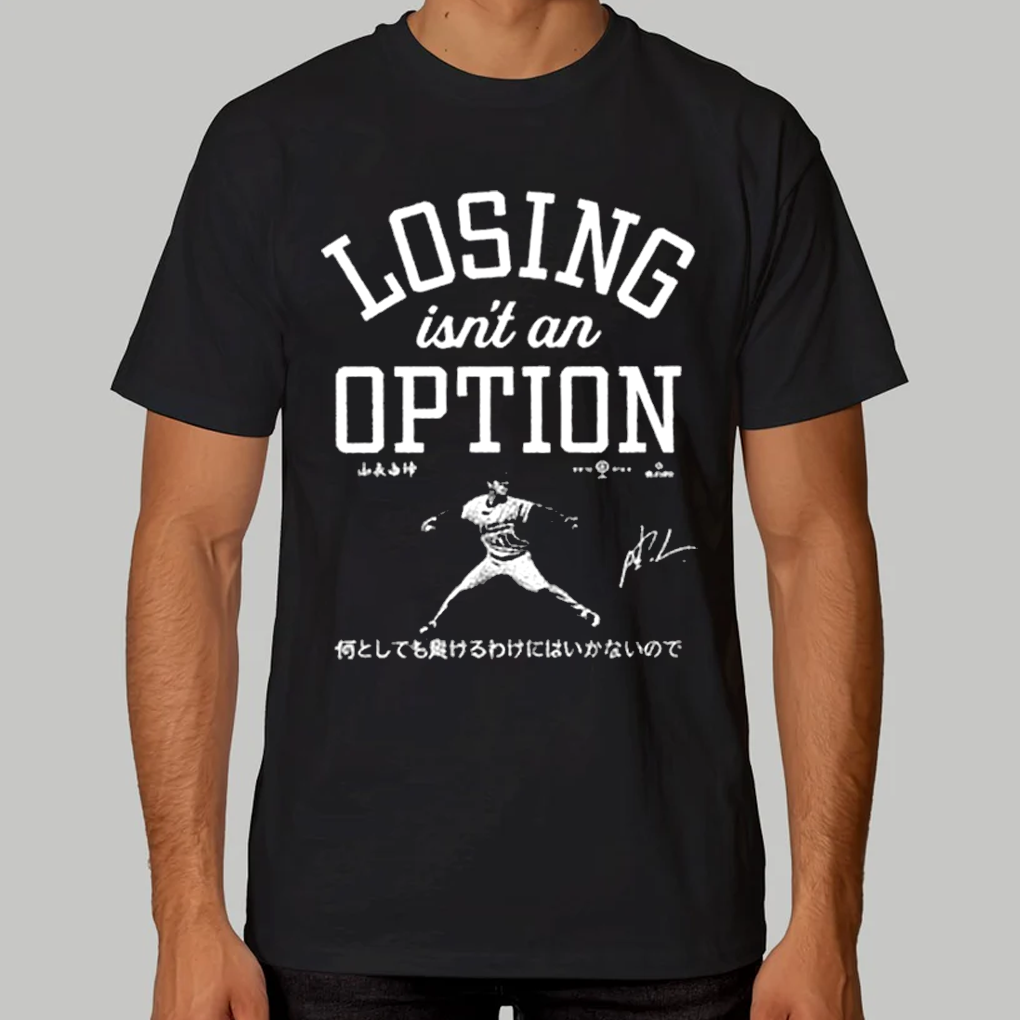 Kike Hernandez Losing Is Not An Option Shirt - Clothingus Diamond