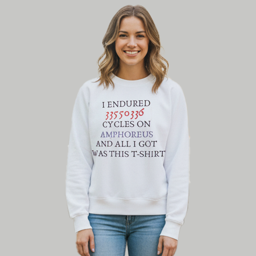 Kssi I Endured 33550336 Ampohoreus And All I Got As This T-shirt - Clothingus Diamond