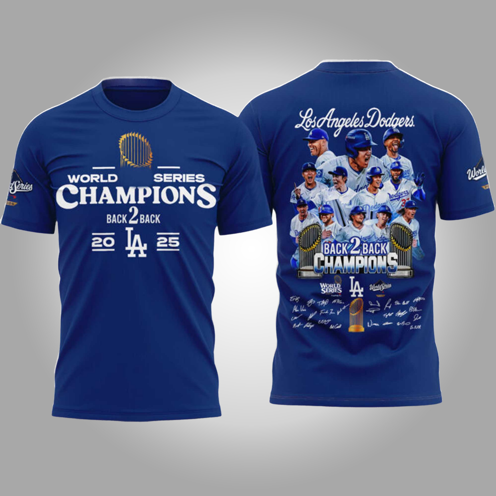 LA Dodgers 2025 World Series Champions Shirt - Clothingus Diamond