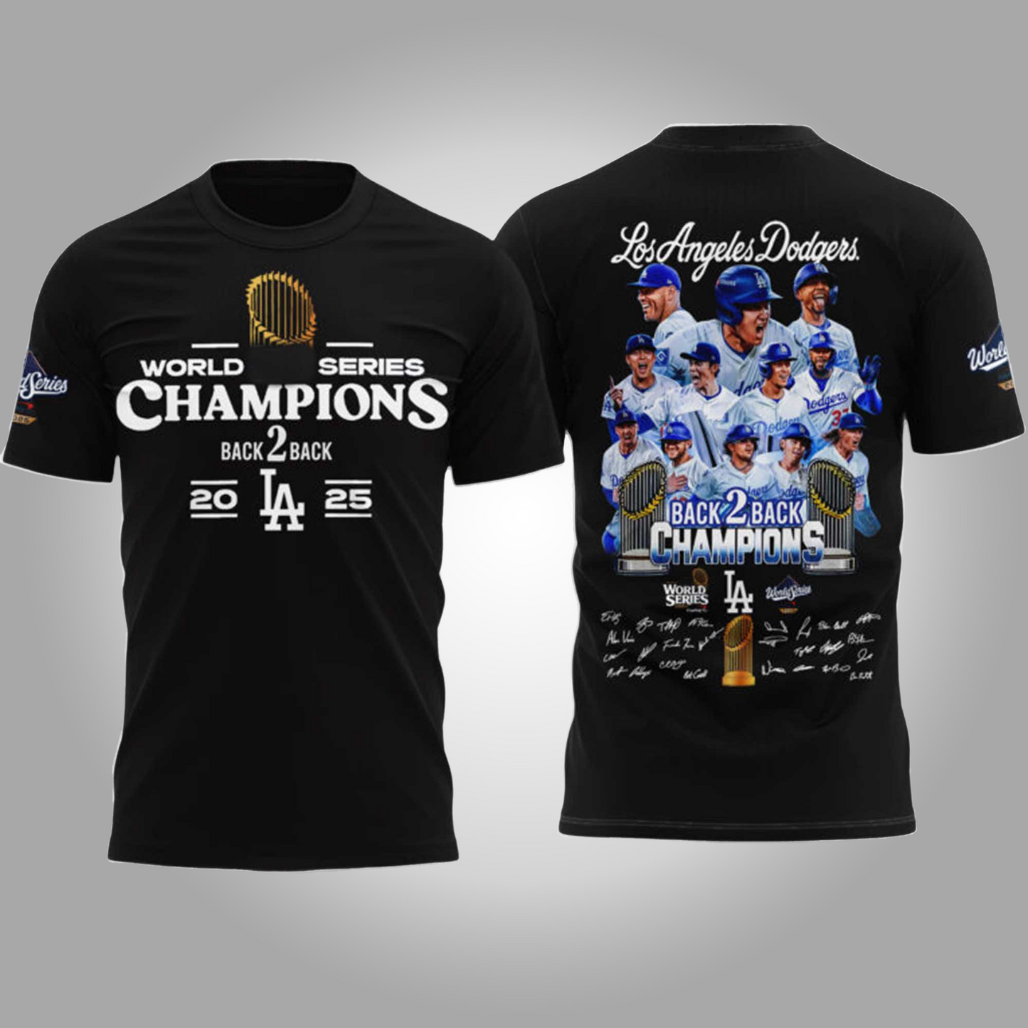 LA Dodgers 2025 World Series Champions Shirt - Clothingus Diamond