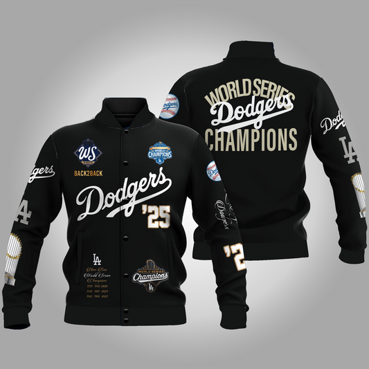 Max Muncy LA Dodgers 2025 World Series Jacket - Clothingus Diamond