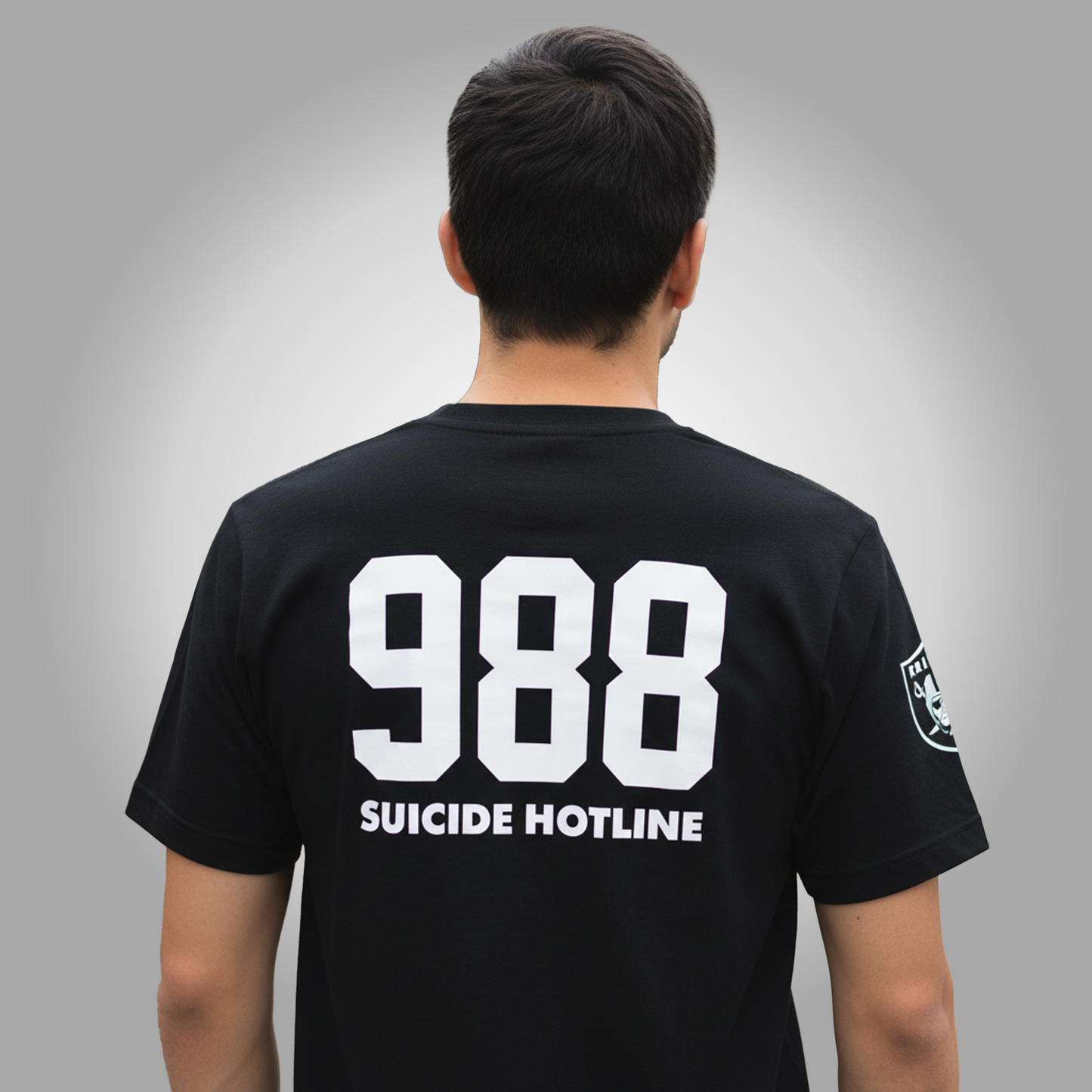 Las Vegas Raiders Maxx Crosby Call An Audible 988 Suicide Hotline Shirt - Clothingus Diamond