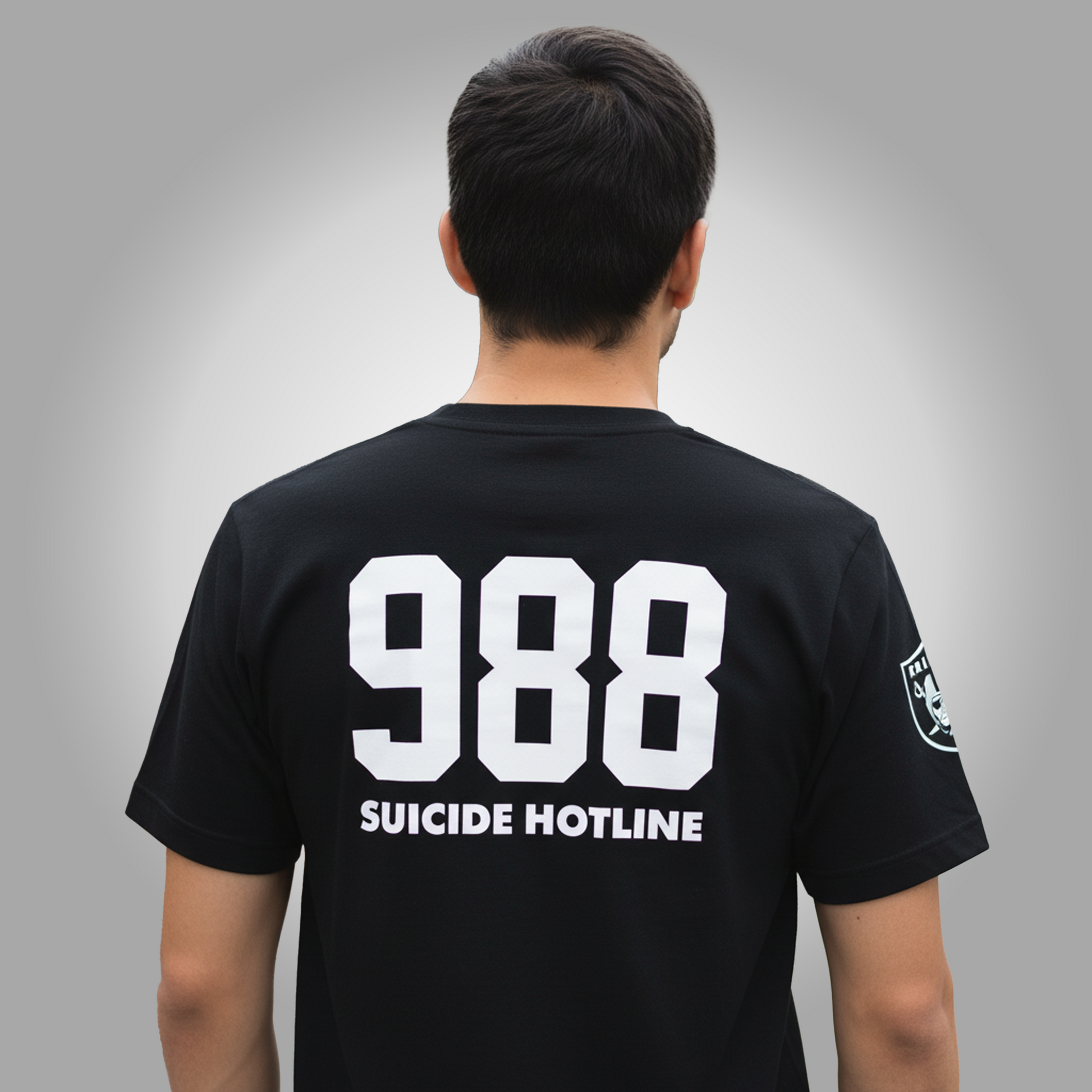 Las Vegas Raiders Maxx Crosby Call An Audible 988 Suicide Hotline Shirt - Clothingus Diamond