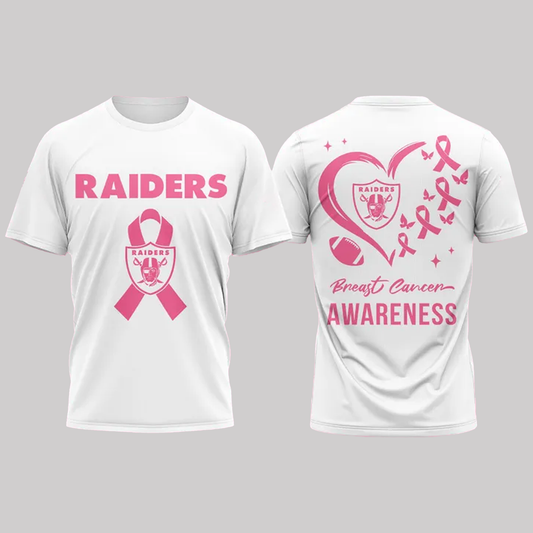 Las Vegas Raiders OCTOBER BREAST CANCER AWARENESS MONTH 2025 Shirt