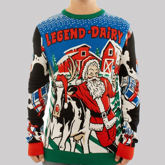Legend-Dairy Ugly Christmas 2025 Sweater