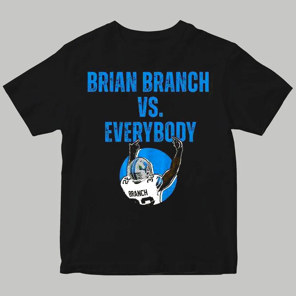 Lions Brian Branch VS Everybody Shirt - Clothingus Diamond