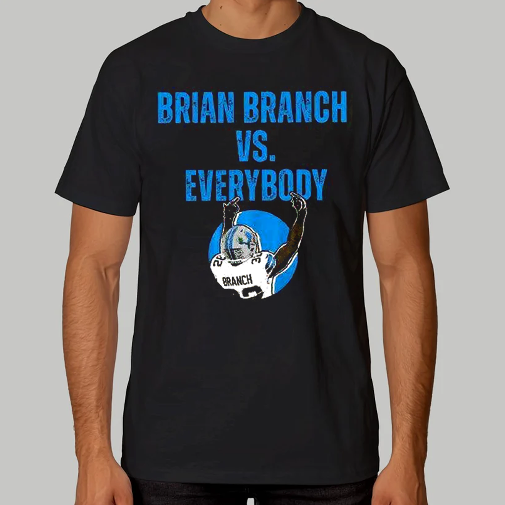 Lions Brian Branch VS Everybody Shirt - Clothingus Diamond